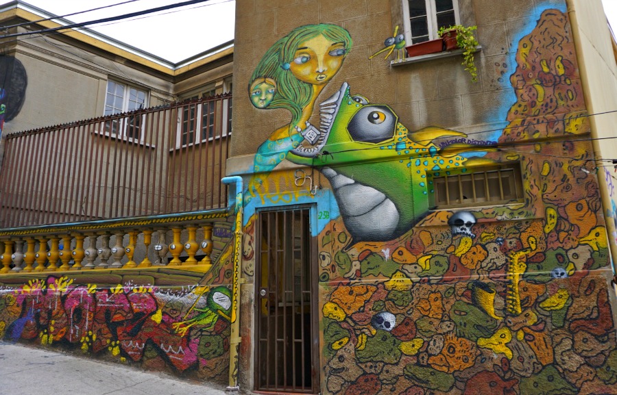 Street Art in Valparaiso