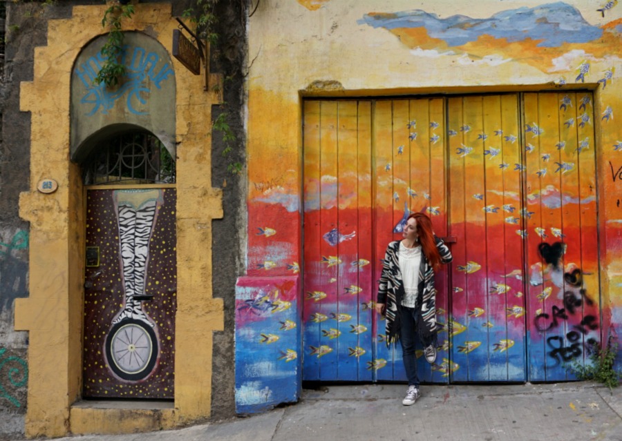 Street Art in Valparaiso Chile