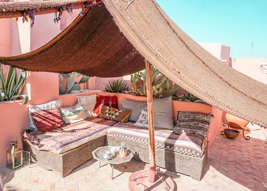 Rooftop Terrace Riad Be Marrakech