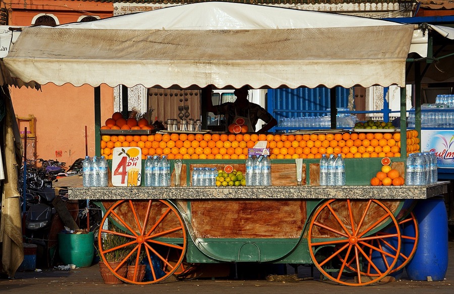 Orange Juice Jemaa El Fna Marrakech