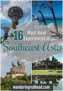 Experiences to have in Southeast Asia Pin