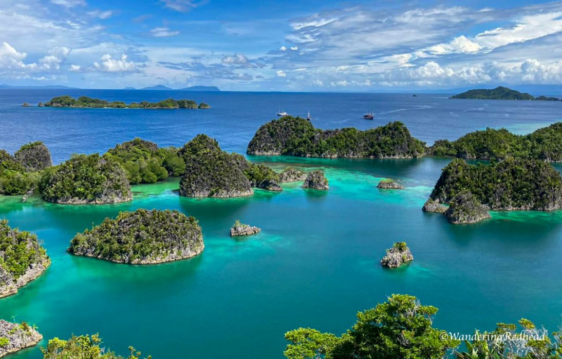 Pianemo Island in Raja Ampa, Wonder of the World